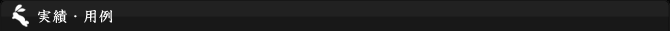 実績・用例